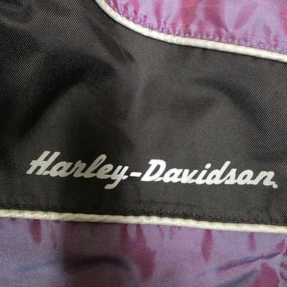 Harley-Davidson Purple and Black Jacket - Picture 2 of 6